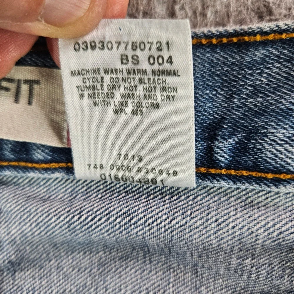 VTG Levis 560 Comfort Fit Jeans‎ Mens 42x38 Blue Denim Relaxed Tapered High Rise
